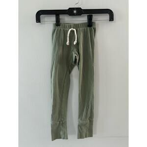 Gus + Steel Pants Toddler 4T Green Modal Lounge Pants Snug Fit Unisex